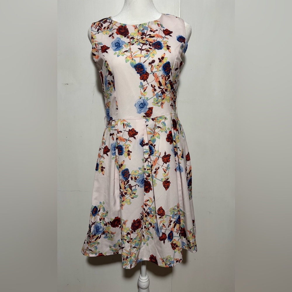 Iska London floral print dress. Size 4